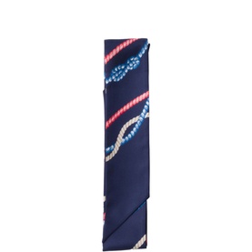 Printed Silk Twill Scarf