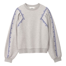 Mesta Embroidered Oversized Sweatshirt