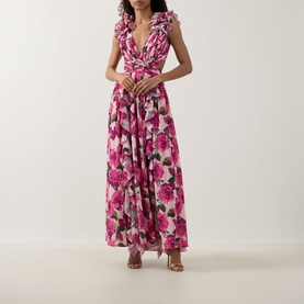 Cassini Bloom Cut-Out Dress