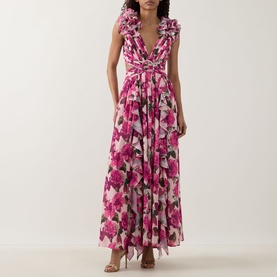 Cassini Bloom Cut-Out Dress