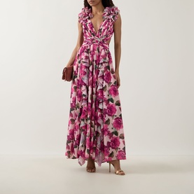 Cassini Bloom Cut-Out Dress