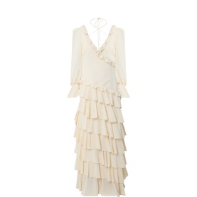 ALB Tiered Ruffle Dress