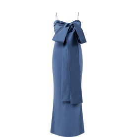 Bart Bow-Detail Slip Dress