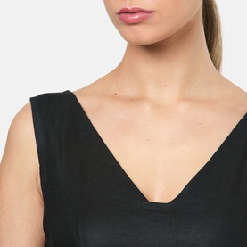 Gwen Linen Pencil Dress