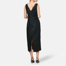 Gwen Linen Pencil Dress