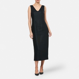 Gwen Linen Pencil Dress