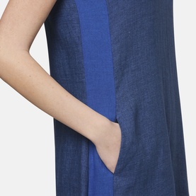 Jess Contrast Panel Shift Dress