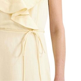 Matilda Frill Trim Flared Dress