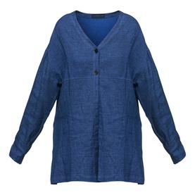 Stevie Collarless Overshirt