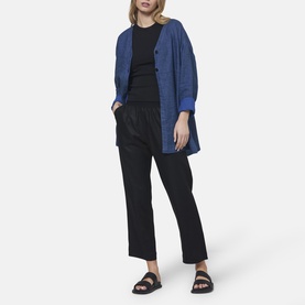Stevie Collarless Overshirt
