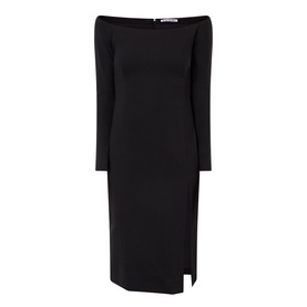 Fitted Off-The-Shoulder Dress