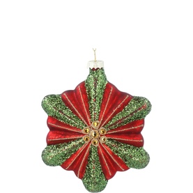 Snowflake Tree Decoration 12cm