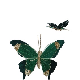 Butterfly Clip On Tree Decoration 14cm