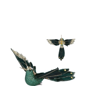 Flying Hummingbird Clip On Tree Decoration 8cm