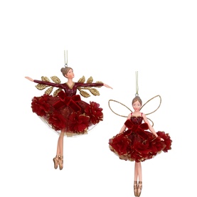 Floribunda Fairy Decoration 15cm
