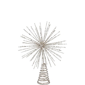 Spiky Wire Starburst Tree Topper 26cm