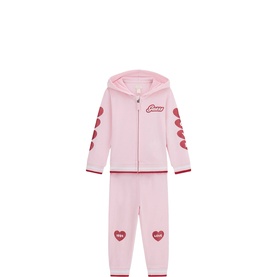 Heart Logo Hoodie & Track Pants Two-Piece Set