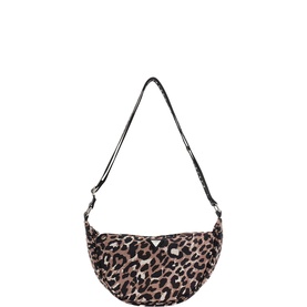 Leopard Logo Shoulder Bag