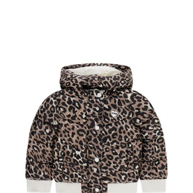 Leopard Padded Jacket