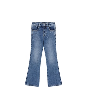 Crystal Flared Jeans