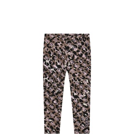 Leopard Logo Leggings
