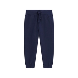 Guess Suiting Blue children's sweat bottoms with elasticated drawstring waist and ribbed cuffs