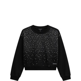 Rhinestone Active Sweatshirt