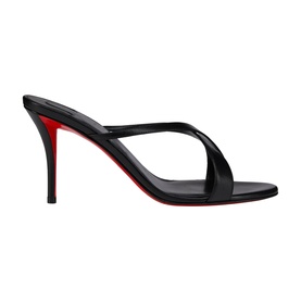 Mulazee 80 Cross Leather Mules