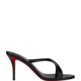 Mulazee 80 Cross Leather Mules