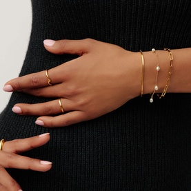 Pearl Baya Baroque Chain Bracelet