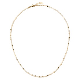 Micro Pearl Beaded Necklace