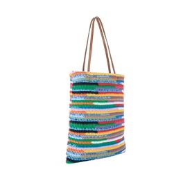 Crochet Logo Tote Bag