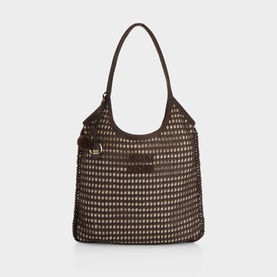 Ivy Crochet Net Tote Bag