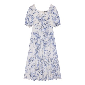 Floral Flared Dress