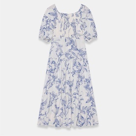 Floral Flared Dress