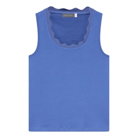 Scallop Trim Tank Top