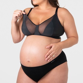 Flawless Full Cup Plunge Nursing Bra