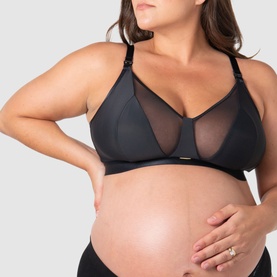 Flawless Full Cup Plunge Nursing Bra