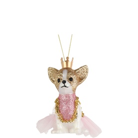 Dog Tree Decoration 11cm