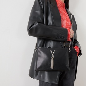 Divina Logo Clutch Bag