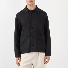 Morgan Patch Pocket Linen Overshirt