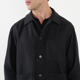 Morgan Patch Pocket Linen Overshirt