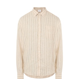 Deon Linen Striped Shirt