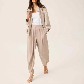 Balloon-Leg Trousers