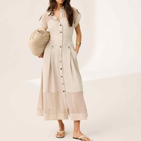 Utility Shirt Dress