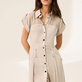 Utility Shirt Dress