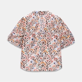 Floral Puff Blouse