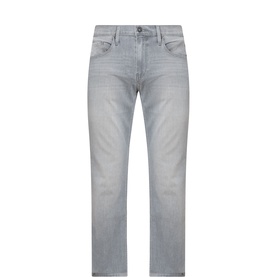 Normandie Mid-Rise Straight Leg Jeans