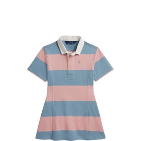Pony Logo Striped Rugby Dress