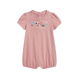 Patchwork Logo Bubble Shortall